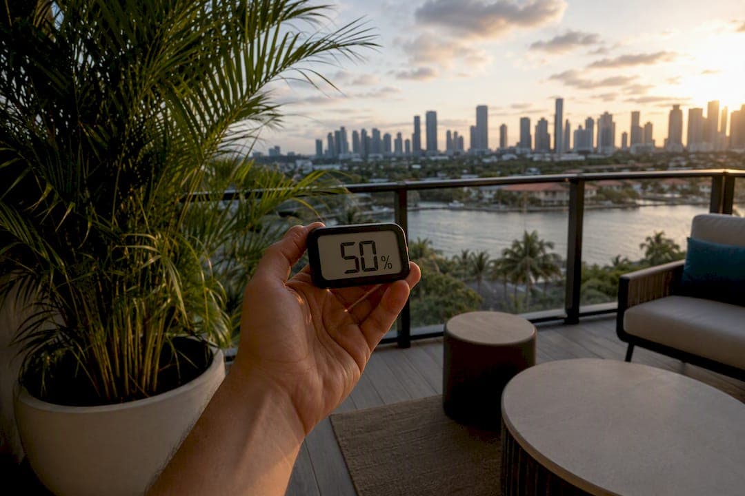 Miami Homeowners: Measure Humidity to 30–50% RH to Stop Musty Smells